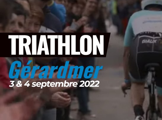 Olivier Pasquet participe au Triathlon XL de Gérardmer sous les couleurs d'Amadeis