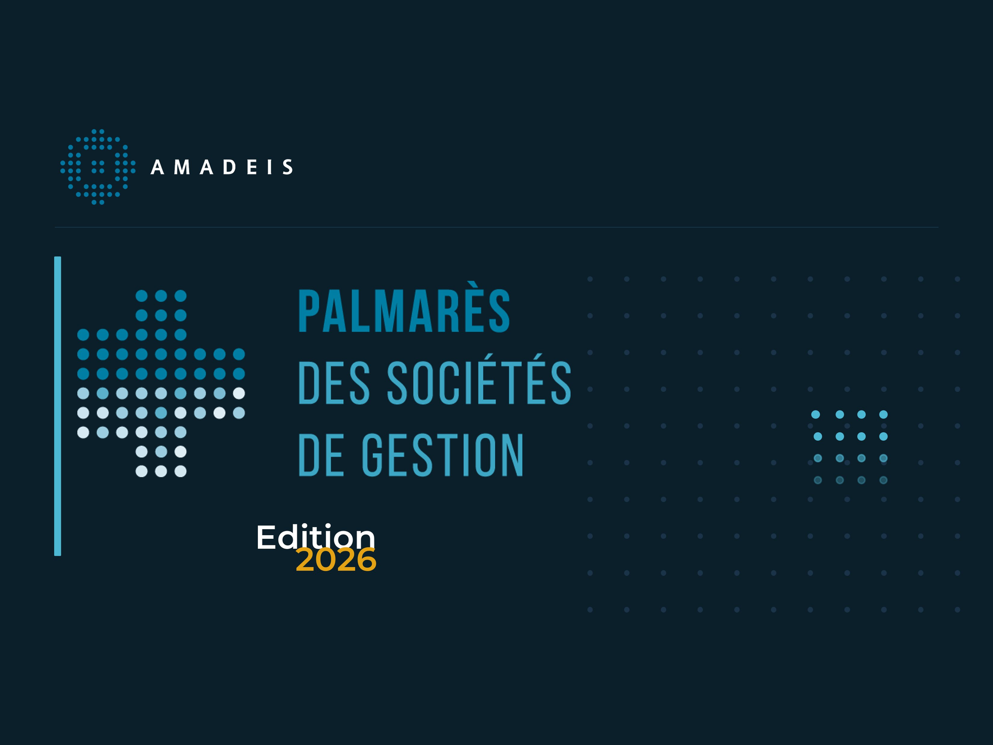 Amadeis is pleased to announce the publication of the Palmarès des Sociétés de Gestion 2026